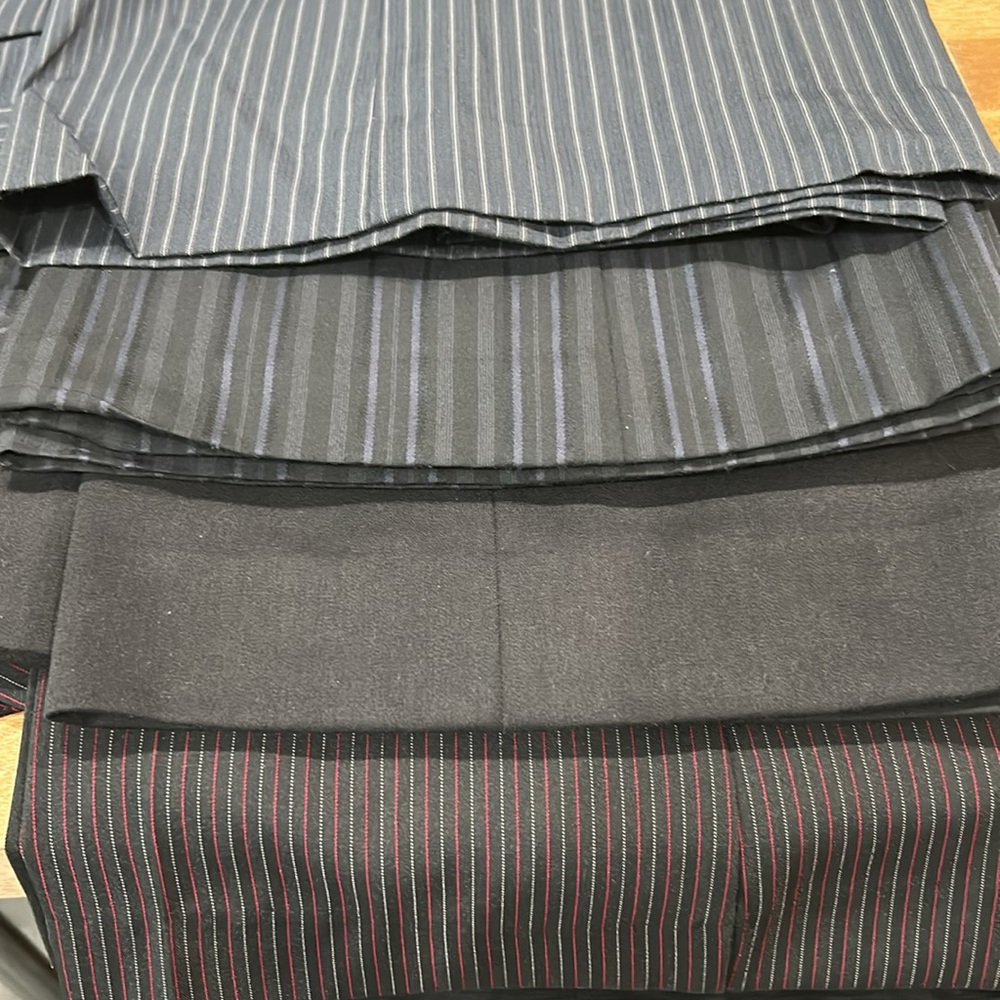 LOT 4 pairs Express editors pants size 8 - Picture 10 of 16